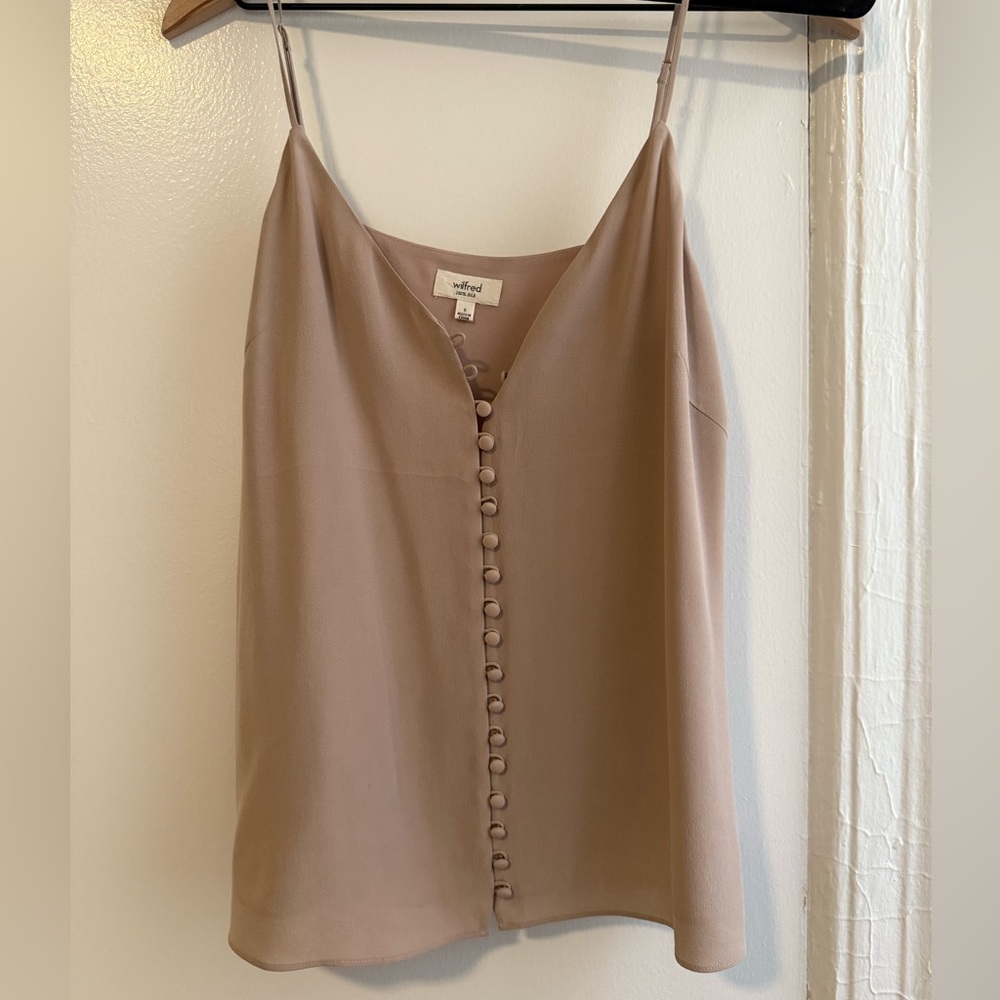 Aritzia Wilfred Silk Camisole